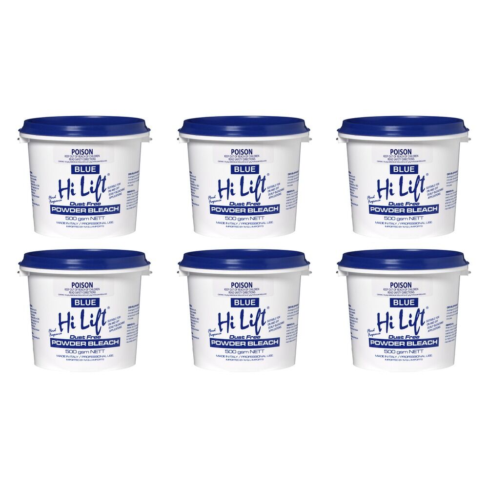 Hi Lift Blue Bleach 500g x 3 Bundle of 6