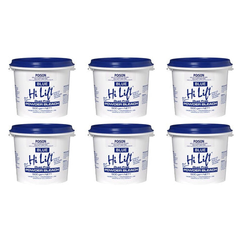 Hi Lift Blue Bleach 500g Pack of 6