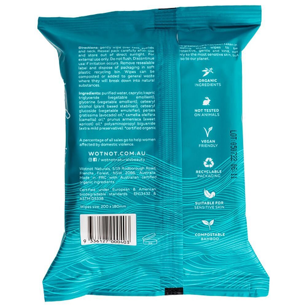 WOTNOT Wipes Ultra Hydrating 25 Pack