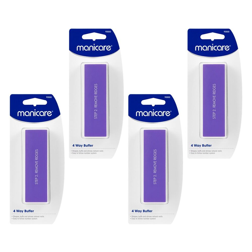Manicare 4 Way Buffer x 3 Bundle of 4