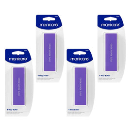 Manicare 4 Way Buffer x 3 Bundle of 4