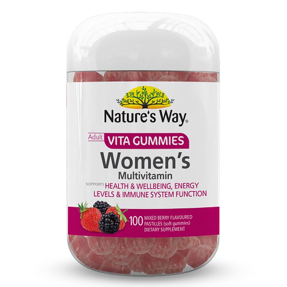 Nature's Way Adult Vita Gummies Women's Multivitamin 100 Pastilles