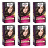 Napro Palette Permanent Creme Colour 4-0 Medium Brown x 3 Bundle of 6