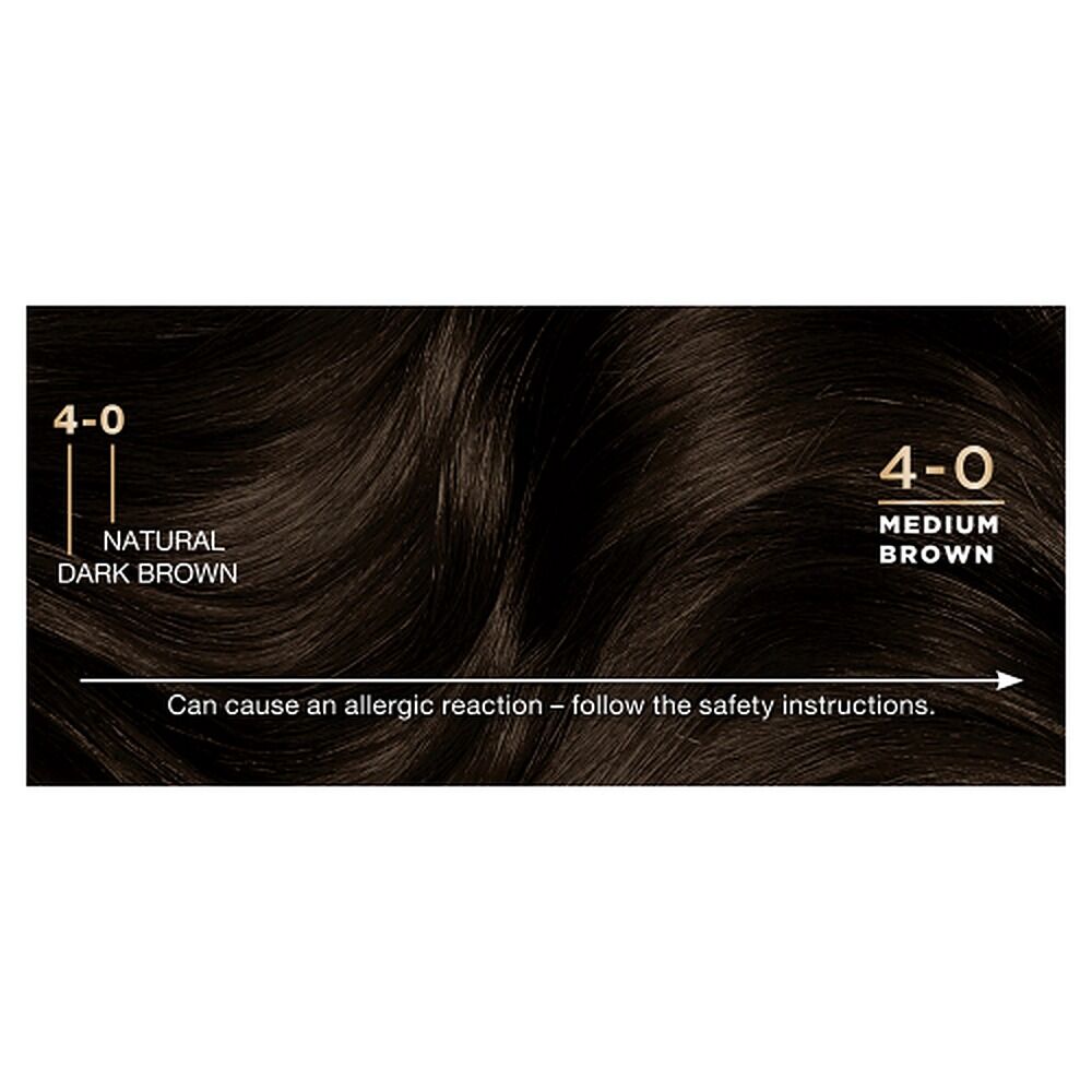 Napro Palette Permanent Creme Colour 4-0 Medium Brown x 3