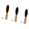 Manicare Wooden Foot File x 3 Bundle of 3