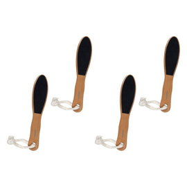 Manicare Wooden Foot File x 3 Bundle of 4