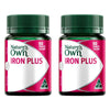 Nature's Own Iron Plus 50 Tablets x 3 Bundle of 2