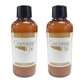 Lulu Grace Liquid Coconut Oil Skin and Hair Care 100ml Pack of 2