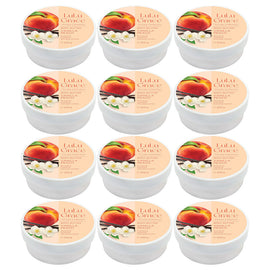 Lulu Grace Vanilla Peach Body Butter 200g 12 Pack Super Rich Cream Set