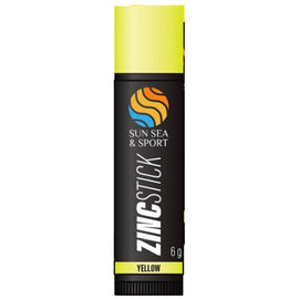 Sun Sea and Sport Yellow Zinc Stick 6g Water Resistant Face Paint