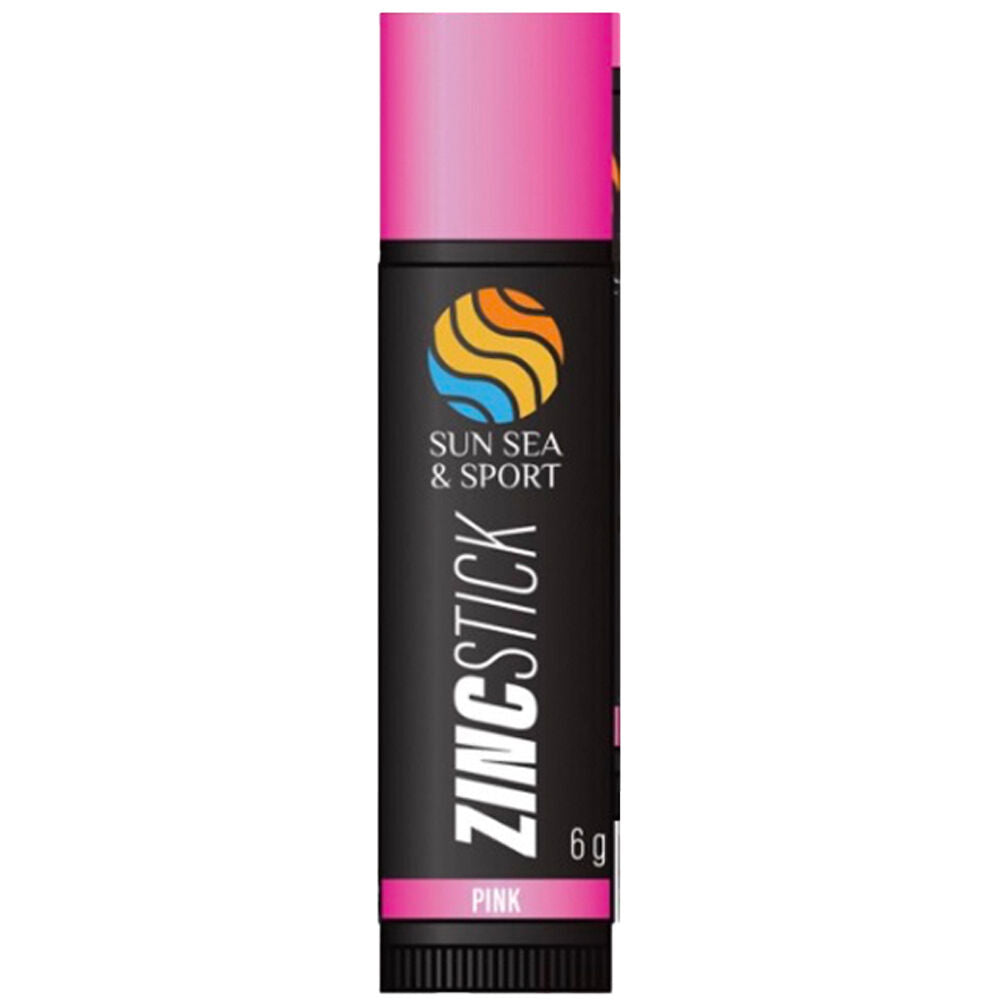 Sun Sea and Sport Pink Zinc Stick 6g Water Resistant Face Paint