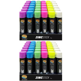 Sun Sea and Sport Multi Colour Zinc Stick 72 x 6g Face & Body Paint