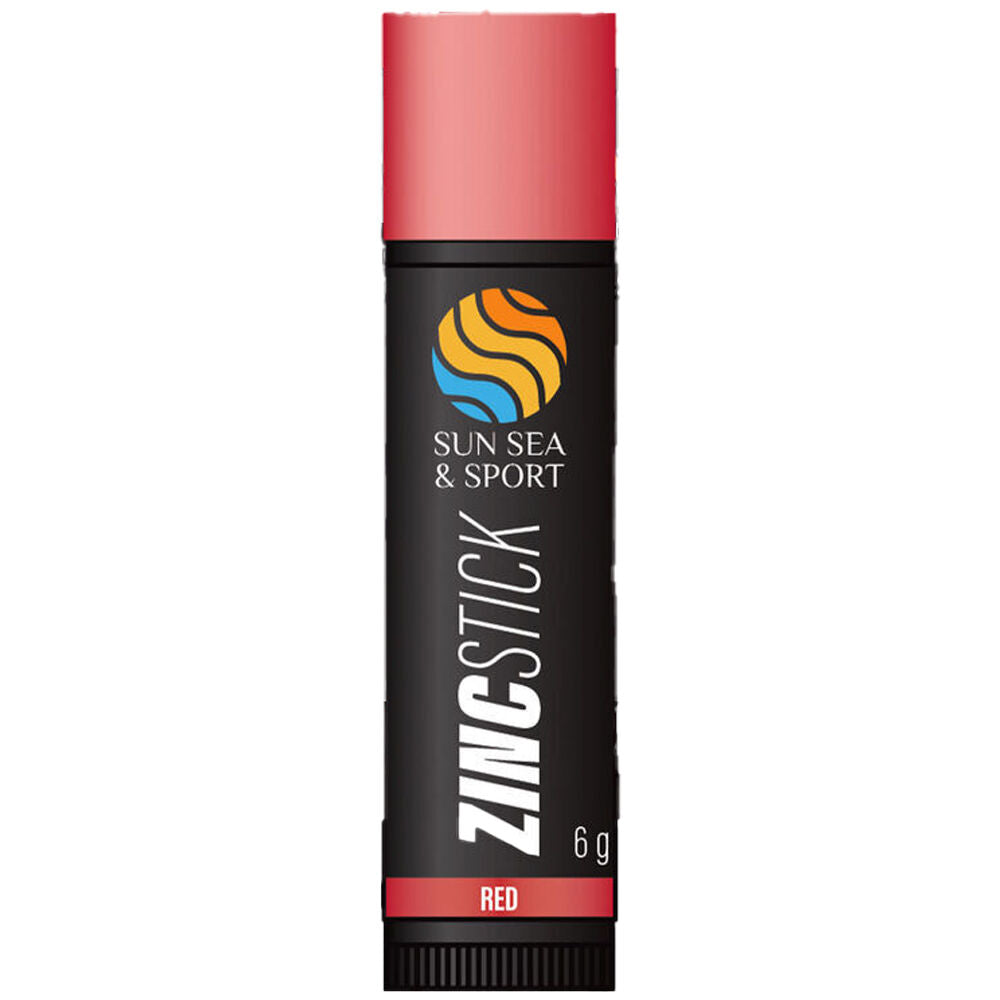 Sun Sea and Sport Red Zinc Stick 6g Water Resistant Face Paint