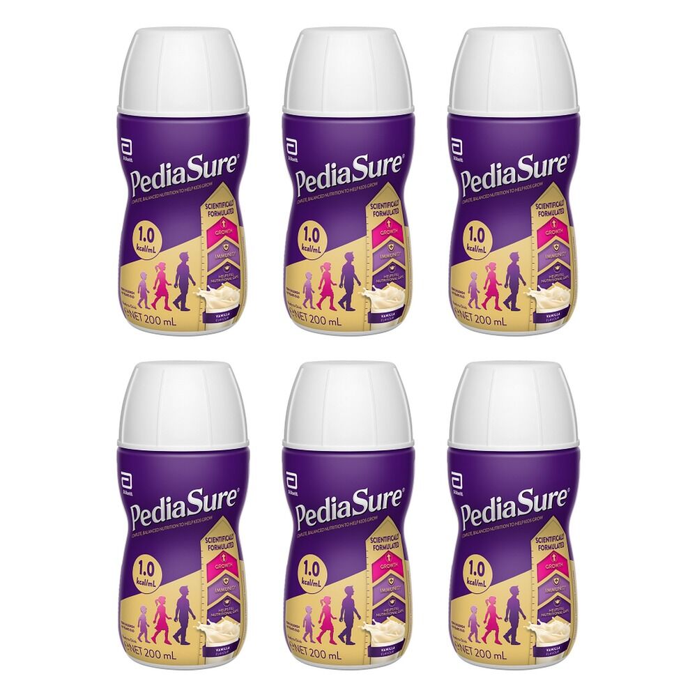 PediaSure Ready to Drink Vanilla 200mL Pack of 6