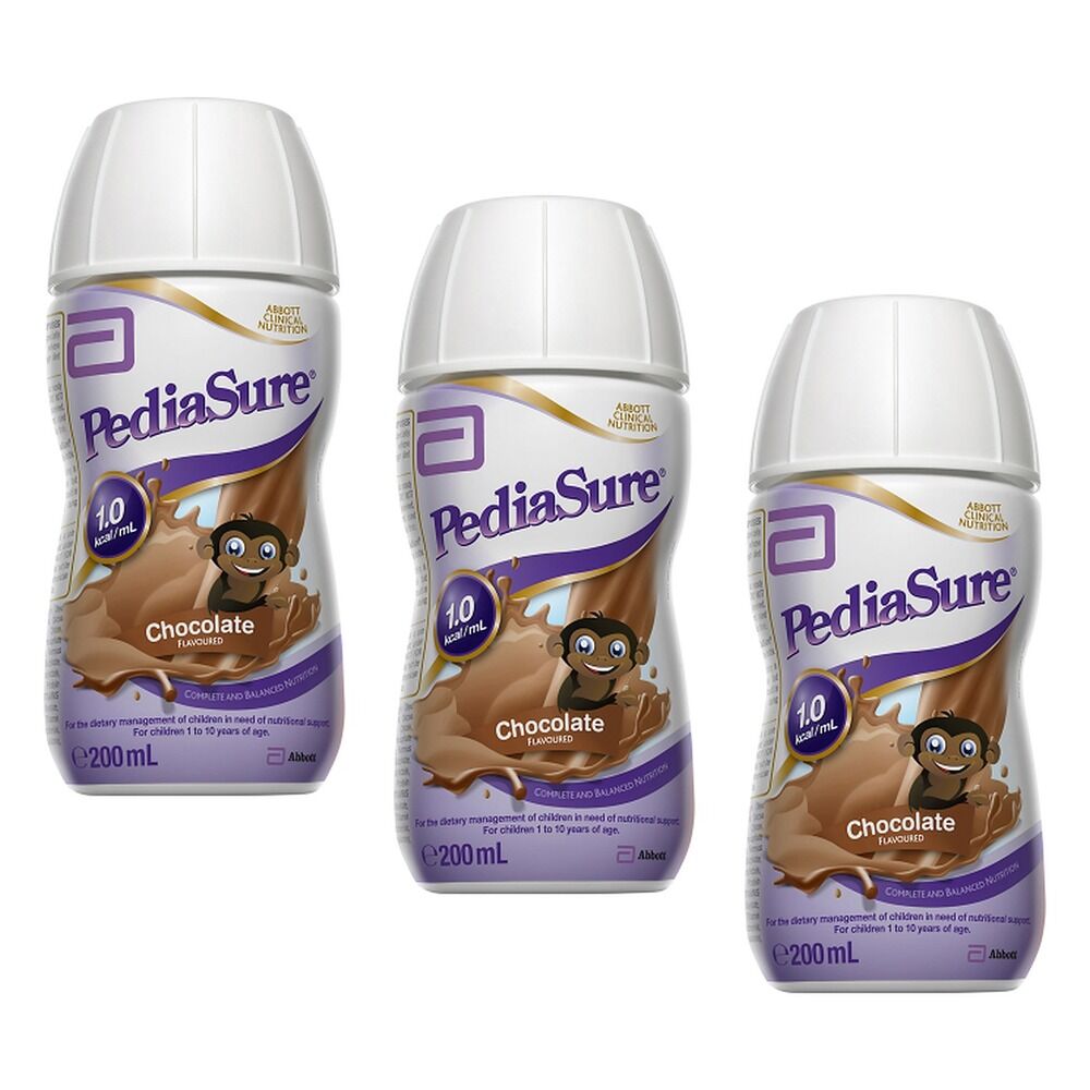 PediaSure Ready to Drink Chocolate 200mL Pack of 3