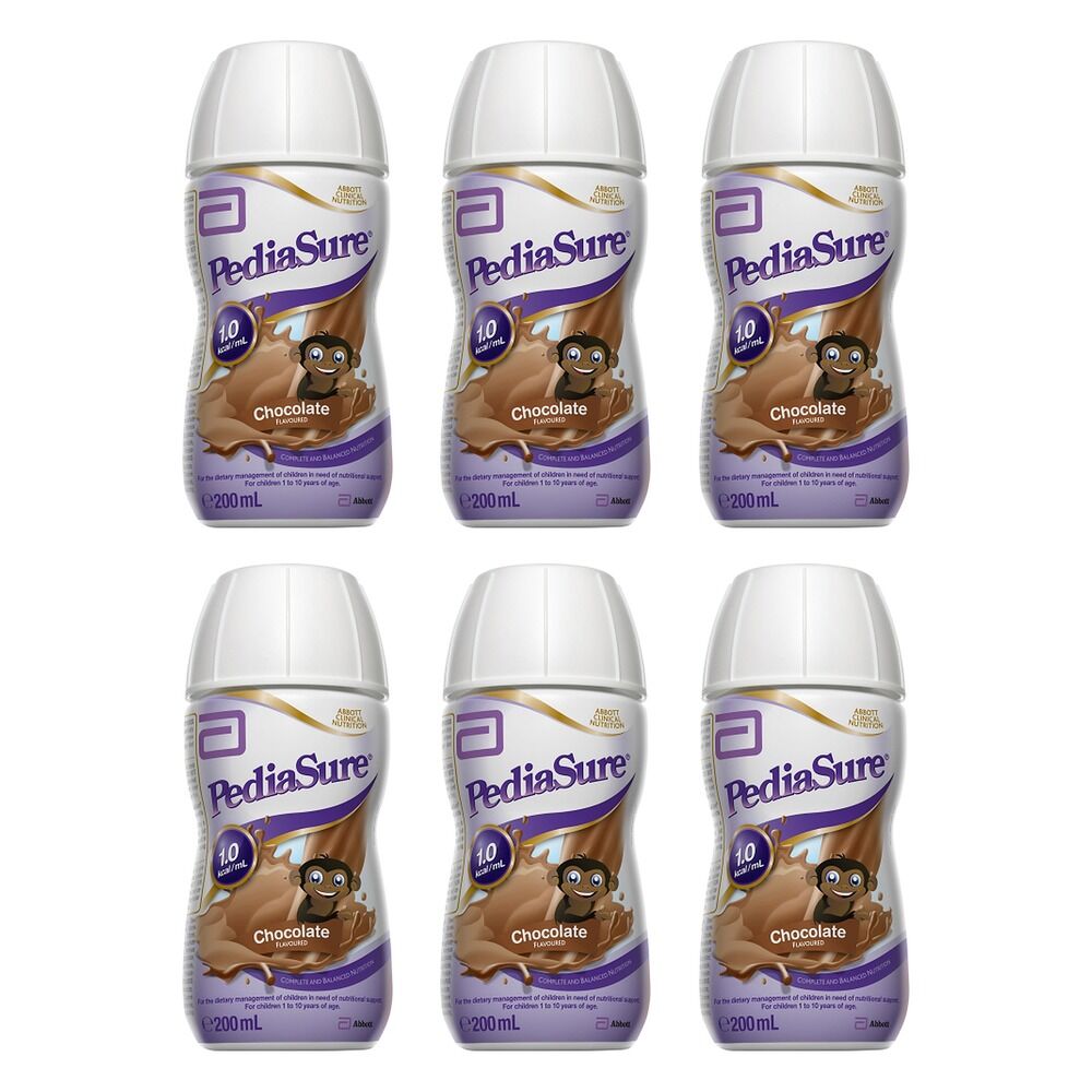 PediaSure Ready to Drink Chocolate 200mL Pack of 6
