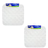 Safe Home Care Non Slip Shower Mat 50 x 50 cm Pack of 2 Washable