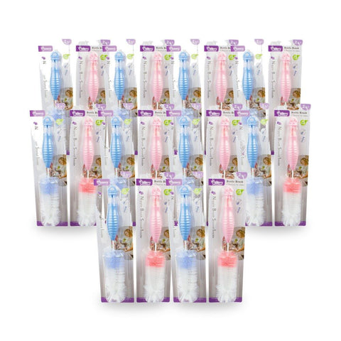 Momeasy Baby Bottle Cleaning Brush Cleaner 2 In 1 BPA Free Pack of 10