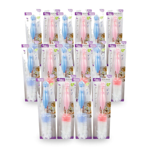 Momeasy Baby Bottle Cleaning Brush Cleaner 2 In 1 BPA Free Pack of 8