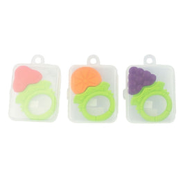 Baby & Me BPA Free Fruit Teether Assorted Design Soothing Teething Toy
