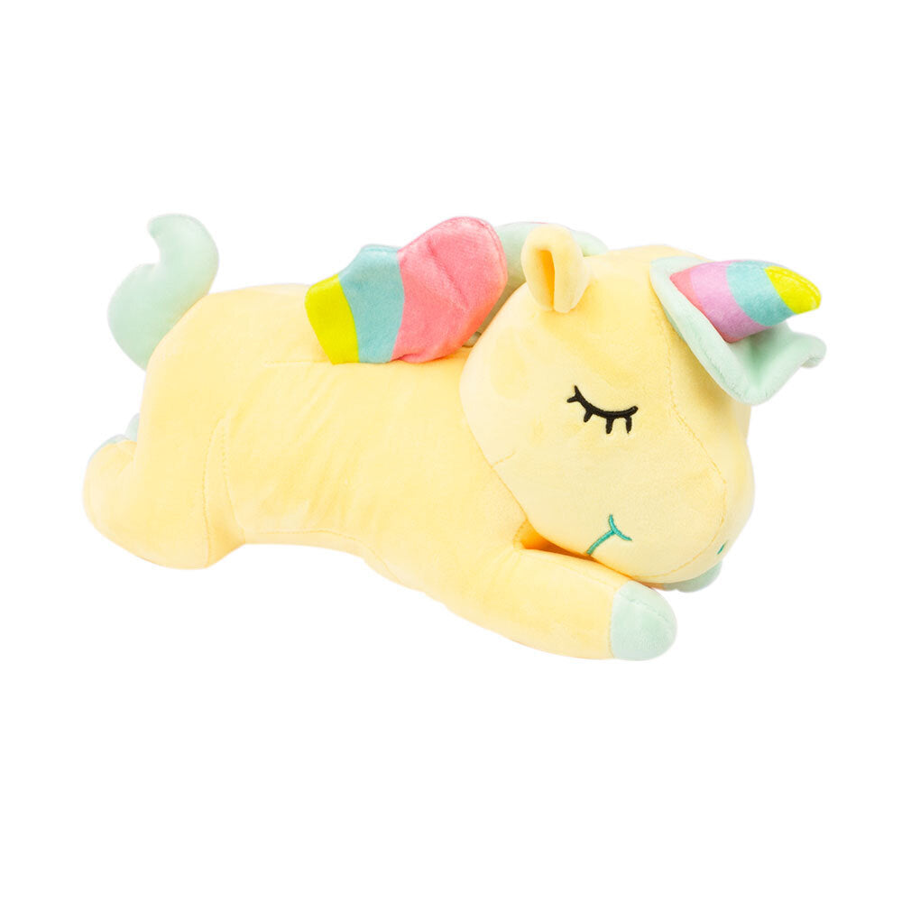 Soft Toys Stuffed Unicorn Yellow 34cm