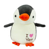 Soft Stuffed Toy Animal Plush Huggable Play Penguin 25cm Black Orange