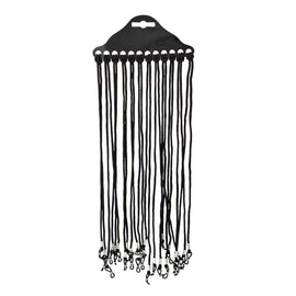 Spectacle Cord Black Counter Display of 12