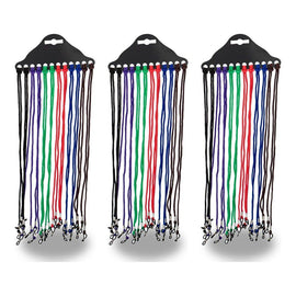 Health & Beauty Spectacle Cords Assorted Colours Pack of 12 Bundle of 3