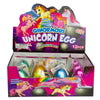 Ginormous Unicorn Egg Growing Pet Hatching Egg Counter Display of 12 Bundle of 3