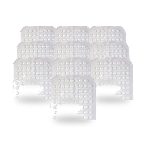 Safe Home Care Bath Mat Anti-Slip Shower Bathroom with Suction Cup 70 X 35cm Bundle of 10