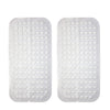 Safe Home Care Bath Mat Anti Slip Shower Suction Cup 70 x 35cm Pack of 2