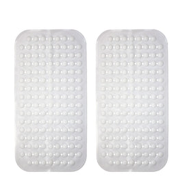 Safe Home Care Bath Mat Anti Slip Shower Suction Cup 70 x 35cm Pack of 2