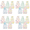 Health & Beauty Plush Pom Pom Hot Water Bottle Cover Assorted Prints - Random Design Supplied Pack of 4