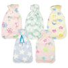 Health & Beauty Plush Pom Pom Hot Water Bottle Cover Assorted Prints - Random Design Supplied Pack of 5