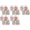 Health & Beauty Knitted Hot Water Bottle Cover Heart Prints - Random Design Supplied Pack of 5
