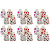 Health & Beauty Knitted Hot Water Bottle Cover Heart Prints - Random Design Supplied Pack of 6
