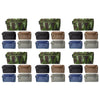 Mens Toiletry Bag 25 x 15 x 14cm Assorted Colours - Random Colour Supplied Pack of 6