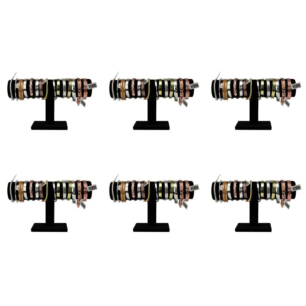 Health & Beauty Magnetic Bracelets Assorted Designs Counter Display of 15 Bundle of 6