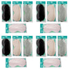 Travel Now Satin Eye Mask Sleep Eyeshade - Random Colour Supplied Pack of 4