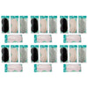 Travel Now Satin Eye Mask Sleep Eyeshade - Random Colour Supplied Pack of 6