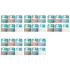 Beauty & Me Face Washer 100% Cotton 34 x 34cm - Random Colour Supplied Pack of 5