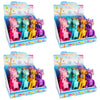 Animal Pop Tubes Giraffe Fidget Toy Assorted Colours Counter Display of 24 Bundle of 4