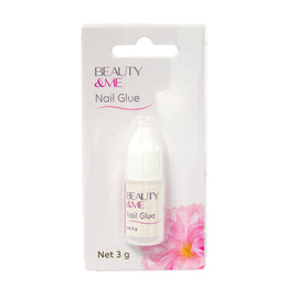 Beauty & Me Nail Glue 3g Strong Adhesive for False Nails and Nail Tips