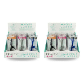 Beauty & Me Magnifying Makeup Glasses Counter Display of 12 Bundle of 2