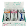 Beauty & Me Magnifying Makeup Glasses Counter Display of 12 (4 x +2.50, 4 x +3.00, 4 x +3.50) Bundle of 6