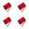 Curling Ribbon Red Metallic 5mm x 500 Yards Pack of 4