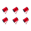 Curling Ribbon Red Metallic 5mm x 500 Yards Pack of 6