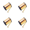 Curling Ribbon Gold Metallic 5mm x 500 Yards Pack of 4