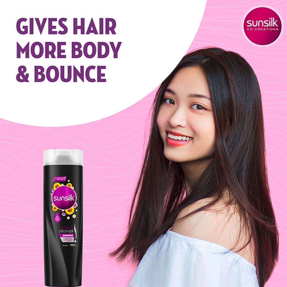 Sunsilk Longer & Stronger Shampoo 350mL