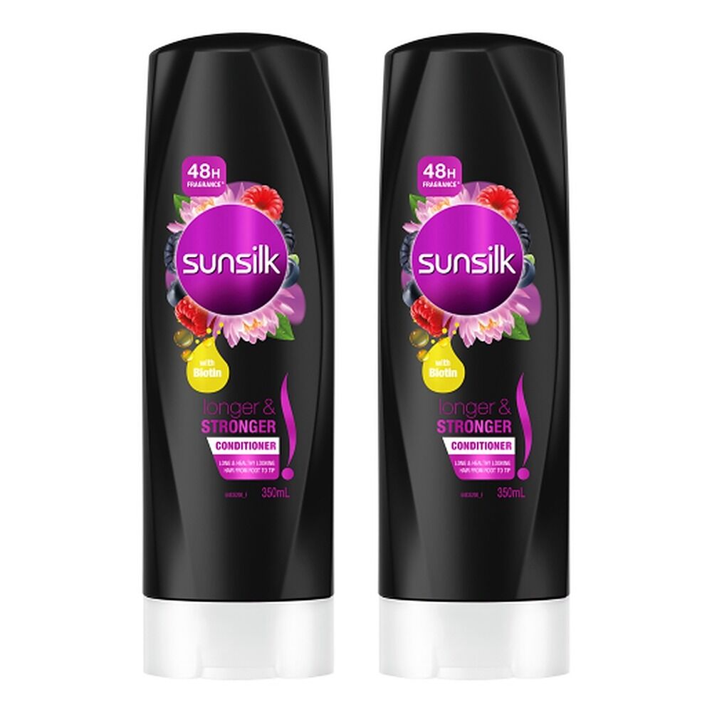 Sunsilk Longer & Stronger Conditioner 350mL Pack of 2
